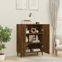 Sideboard aus geräuchertem Eichensperrholz, 70 x 34 x 90 cm von vidaXL, Sideboards - Ref: Foro24-817330, Preis: 69,08 €, Raba...