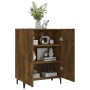 Sideboard aus geräuchertem Eichensperrholz, 70 x 34 x 90 cm von vidaXL, Sideboards - Ref: Foro24-817330, Preis: 70,17 €, Raba...
