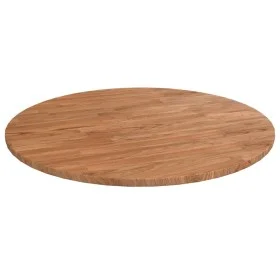 Runde hellbraune Tischplatte aus Eichenholz Ø60x1,5 cm von vidaXL, Tischplatten - Ref: Foro24-342961, Preis: 48,35 €, Rabatt: %
