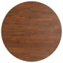 Round dark brown oak wood table top Ø40x1.5cm by vidaXL, Table tops - Ref: Foro24-342966, Price: 25,30 €, Discount: %