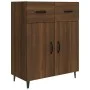 Anrichte aus braunem Eichenparkett 69,5x34x90 cm von vidaXL, Sideboards - Ref: Foro24-817362, Preis: 71,90 €, Rabatt: %