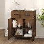 Anrichte aus braunem Eichenparkett 69,5x34x90 cm von vidaXL, Sideboards - Ref: Foro24-817362, Preis: 71,90 €, Rabatt: %