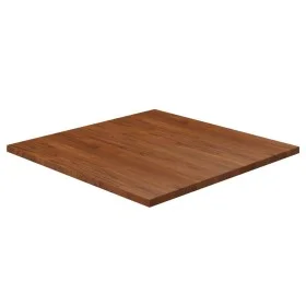 Square dark brown oak wood table top 80x80x2.5cm by vidaXL, Table tops - Ref: Foro24-343046, Price: 132,29 €, Discount: %