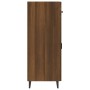 Aparador de madera de ingeniería marrón roble 69,5x34x90 cm de vidaXL, Aparadores - Ref: Foro24-817362, Precio: 71,83 €