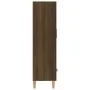 Aparador alto de madera contrachapada marrón roble 70x31x115 cm de vidaXL, Aparadores - Ref: Foro24-817473, Precio: 84,69 €, ...