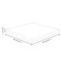 Tablero de mesa cuadrada madera roble marrón claro 80x80x4 cm de vidaXL, Tableros para mesas - Ref: Foro24-343062, Precio: 14...