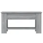 Sonoma-Couchtisch aus grauem Sperrholz, 101 x 49 x 52 cm von vidaXL, Couchtisch - Ref: Foro24-819273, Preis: 92,57 €, Rabatt: %