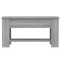 Sonoma gray plywood coffee table 101x49x52 cm by vidaXL, Coffee table - Ref: Foro24-819273, Price: 94,00 €, Discount: %