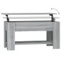 Sonoma-Couchtisch aus grauem Sperrholz, 101 x 49 x 52 cm von vidaXL, Couchtisch - Ref: Foro24-819273, Preis: 92,57 €, Rabatt: %