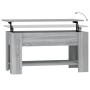 Sonoma gray plywood coffee table 101x49x52 cm by vidaXL, Coffee table - Ref: Foro24-819273, Price: 94,00 €, Discount: %
