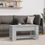 Sonoma-Couchtisch aus grauem Sperrholz, 101 x 49 x 52 cm von vidaXL, Couchtisch - Ref: Foro24-819273, Preis: 92,57 €, Rabatt: %
