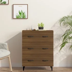 Sideboard aus eichenbraunem Holzwerkstoff, 69,5 x 34 x 90 cm von vidaXL, Sideboards - Ref: Foro24-817350, Preis: 78,27 €, Rab...