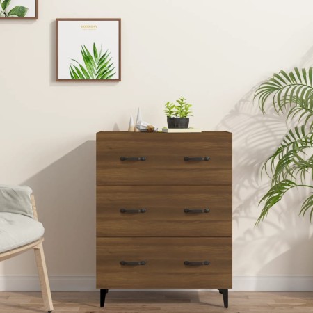 Sideboard aus eichenbraunem Holzwerkstoff, 69,5 x 34 x 90 cm von vidaXL, Sideboards - Ref: Foro24-817350, Preis: 88,34 €, Rab...