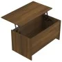 Couchtisch aus braunem Eichensperrholz, 102 x 55,5 x 52,5 cm von vidaXL, Couchtisch - Ref: Foro24-819268, Preis: 56,05 €, Rab...