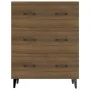 Sideboard aus eichenbraunem Holzwerkstoff, 69,5 x 34 x 90 cm von vidaXL, Sideboards - Ref: Foro24-817350, Preis: 78,50 €, Rab...
