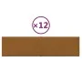 Wandpaneele 12 Stück brauner Samt 60x15 cm 1,08 m² von vidaXL, Wandverkleidung - Ref: Foro24-344070, Preis: 28,65 €, Rabatt: %