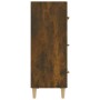 Sideboard aus geräuchertem Eichensperrholz, 70 x 34 x 90 cm von vidaXL, Sideboards - Ref: Foro24-817345, Preis: 82,34 €, Raba...