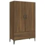 Aparador alto de madera contrachapada marrón roble 70x31x115 cm de vidaXL, Aparadores - Ref: Foro24-817476, Precio: 79,34 €, ...