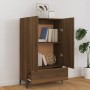 Hohes Sideboard aus braunem Eichensperrholz, 70 x 31 x 115 cm von vidaXL, Sideboards - Ref: Foro24-817476, Preis: 80,05 €, Ra...