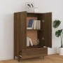 Hohes Sideboard aus braunem Eichensperrholz, 70 x 31 x 115 cm von vidaXL, Sideboards - Ref: Foro24-817476, Preis: 80,05 €, Ra...