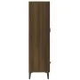 Aparador alto de madera contrachapada marrón roble 70x31x115 cm de vidaXL, Aparadores - Ref: Foro24-817476, Precio: 79,34 €, ...