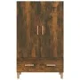 Sideboard aus geräuchertem Eichensperrholz, 70 x 31 x 115 cm von vidaXL, Sideboards - Ref: Foro24-817471, Preis: 77,22 €, Rab...
