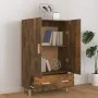 Sideboard aus geräuchertem Eichensperrholz, 70 x 31 x 115 cm von vidaXL, Sideboards - Ref: Foro24-817471, Preis: 77,22 €, Rab...