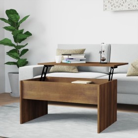 Couchtisch aus braunem Eichensperrholz, 80 x 50,5 x 41,5 cm von vidaXL, Couchtisch - Ref: Foro24-819289, Preis: 67,61 €, Raba...
