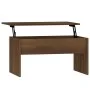 Couchtisch aus braunem Eichensperrholz, 80 x 50,5 x 41,5 cm von vidaXL, Couchtisch - Ref: Foro24-819289, Preis: 66,74 €, Raba...