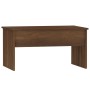 Oak brown plywood coffee table 80x50.5x41.5cm by vidaXL, Coffee table - Ref: Foro24-819289, Price: 67,61 €, Discount: %