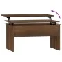 Couchtisch aus braunem Eichensperrholz, 80 x 50,5 x 41,5 cm von vidaXL, Couchtisch - Ref: Foro24-819289, Preis: 66,74 €, Raba...