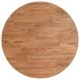 Round oak wood table top in light brown color Ø40x1.5 cm by vidaXL, Table tops - Ref: Foro24-342959, Price: 26,29 €, Discount: %