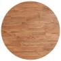 Round oak wood table top in light brown color Ø40x1.5 cm by vidaXL, Table tops - Ref: Foro24-342959, Price: 26,17 €, Discount: %