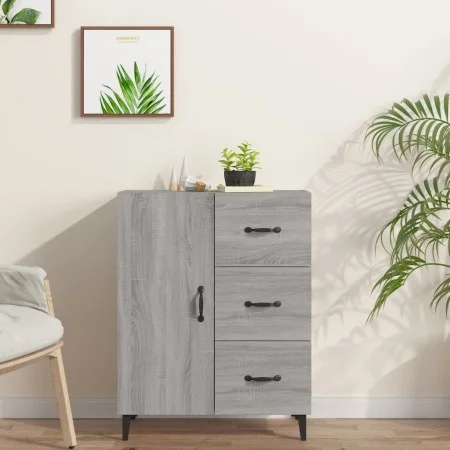 Sonoma grau Holzwerkstoff Sideboard 69,5x34x90 cm von vidaXL, Sideboards - Ref: Foro24-817355, Preis: 85,18 €, Rabatt: %