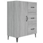 Engineered wood sideboard in Sonoma grey, 69.5x34x90 cm by vidaXL, Sideboards - Ref: Foro24-817355, Price: 86,22 €, Discount: %