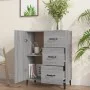 Aparador de madera de ingeniería gris Sonoma 69,5x34x90 cm de vidaXL, Aparadores - Ref: Foro24-817355, Precio: 85,18 €, Descu...