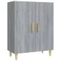 Aparador de madera contrachapada gris Sonoma 70x34x90 cm de vidaXL, Aparadores - Ref: Foro24-817328, Precio: 70,56 €, Descuen...