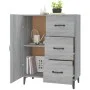 Sonoma grau Holzwerkstoff Sideboard 69,5x34x90 cm von vidaXL, Sideboards - Ref: Foro24-817355, Preis: 85,18 €, Rabatt: %