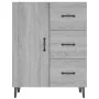 Aparador de madera de ingeniería gris Sonoma 69,5x34x90 cm de vidaXL, Aparadores - Ref: Foro24-817355, Precio: 85,18 €, Descu...