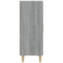 Aparador de madera contrachapada gris Sonoma 70x34x90 cm de vidaXL, Aparadores - Ref: Foro24-817328, Precio: 73,63 €, Descuen...