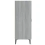 Aparador de madera de ingeniería gris Sonoma 69,5x34x90 cm de vidaXL, Aparadores - Ref: Foro24-817355, Precio: 85,18 €, Descu...