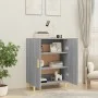 Aparador de madera contrachapada gris Sonoma 70x34x90 cm de vidaXL, Aparadores - Ref: Foro24-817328, Precio: 70,56 €, Descuen...