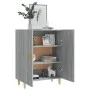 Aparador de madera contrachapada gris Sonoma 70x34x90 cm de vidaXL, Aparadores - Ref: Foro24-817328, Precio: 70,56 €, Descuen...