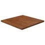 Tablero de mesa cuadrada madera roble marrón oscuro 60x60x2,5cm de vidaXL, Tableros para mesas - Ref: Foro24-343044, Precio: ...