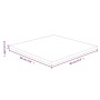 Square dark brown oak wood table top 60x60x2.5cm by vidaXL, Table tops - Ref: Foro24-343044, Price: 74,34 €, Discount: %