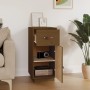 Aparador de madera maciza de pino marrón miel 34x40x75 cm de vidaXL, Aparadores - Ref: Foro24-820125, Precio: 54,68 €, Descue...