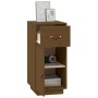 Aparador de madera maciza de pino marrón miel 34x40x75 cm de vidaXL, Aparadores - Ref: Foro24-820125, Precio: 54,68 €, Descue...