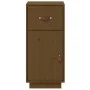 Solid pine wood sideboard in honey brown color, 34x40x75 cm by vidaXL, Sideboards - Ref: Foro24-820125, Price: 54,68 €, Disco...