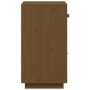 Aparador de madera maciza de pino marrón miel 34x40x75 cm de vidaXL, Aparadores - Ref: Foro24-820125, Precio: 54,68 €, Descue...