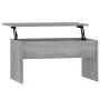 Engineered wood Sonoma gray coffee table 80x50.5x41.5 cm by vidaXL, Coffee table - Ref: Foro24-819288, Price: 76,34 €, Discou...